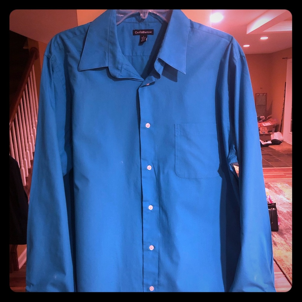 Croft & Barrow Light Blue Dress Shirt